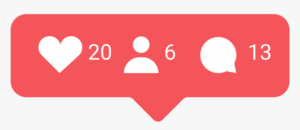 White Heart Notification Icon Android