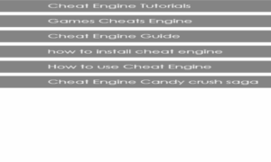 Cheat Engine For Android Game