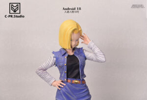 Cell Android 18 Statue Uncensored