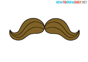 How To Draw A Mustache