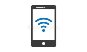 Phone With Wifi Symbol Android