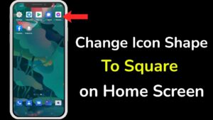 White Square Notification Android