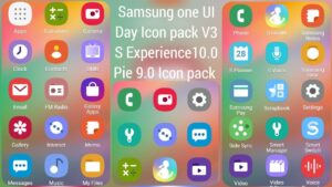 Samsung Android Pie Icons