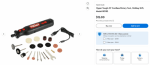 Who Makes Hyper Tough Tools For Walmart